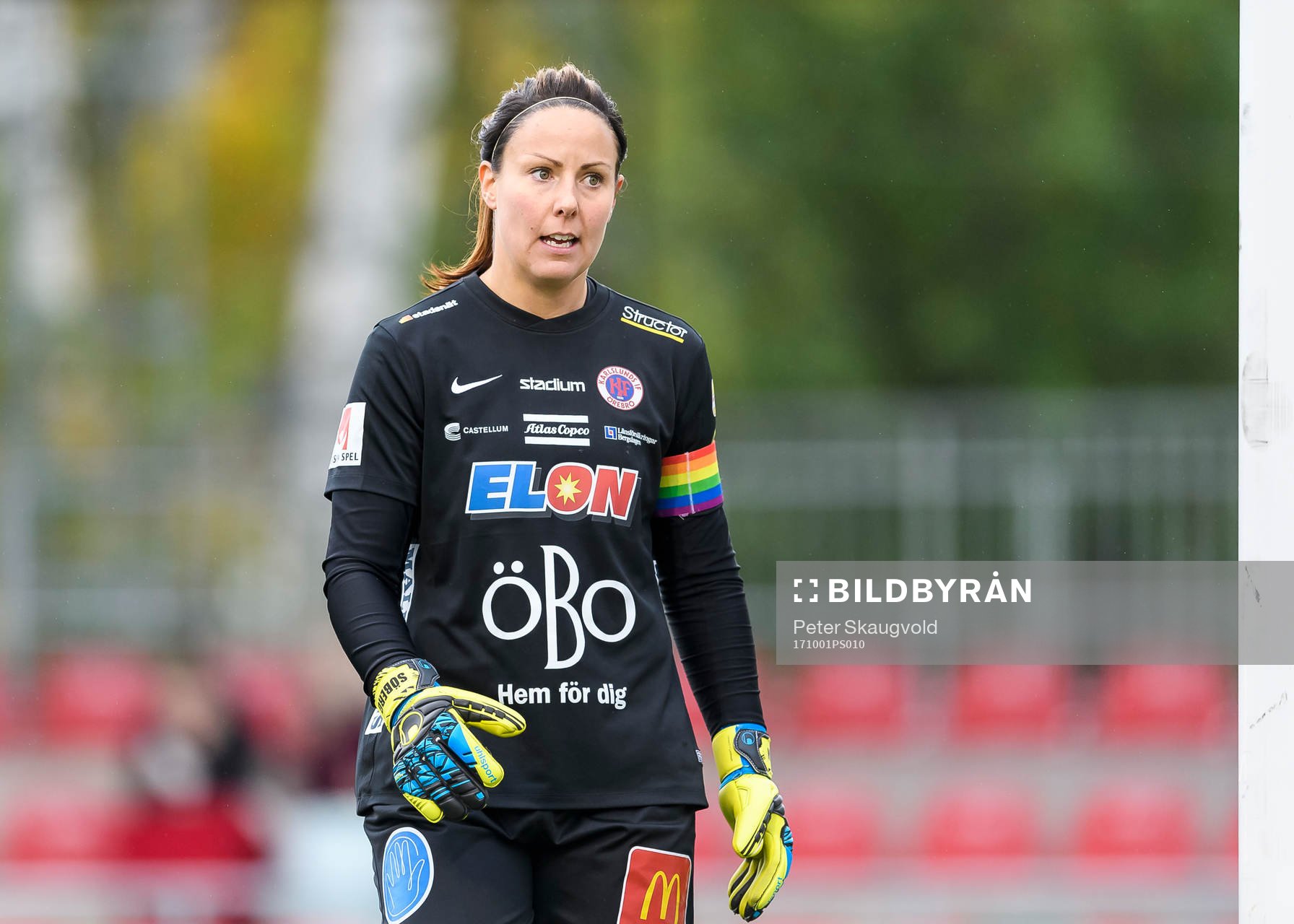 Örebros målvakt Carola Söberg