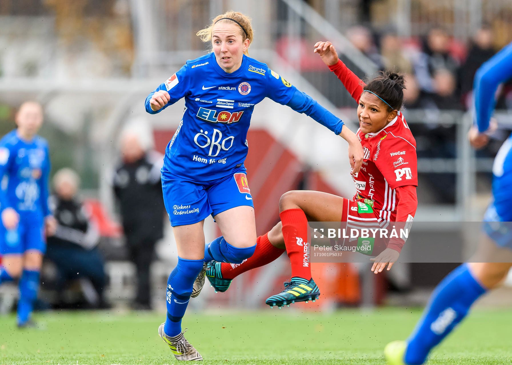 Örebros Marina Pettersson-Engström och Piteås Madelen