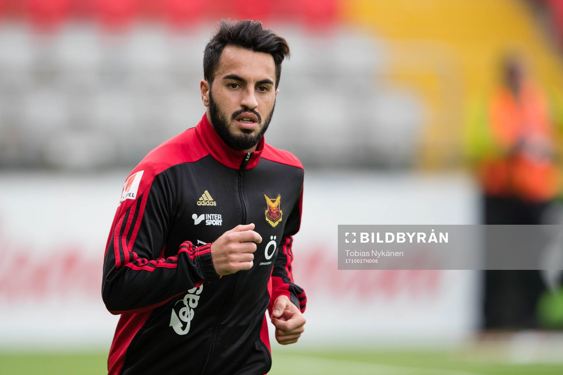 Östersunds Brwa Nouri värmer upp