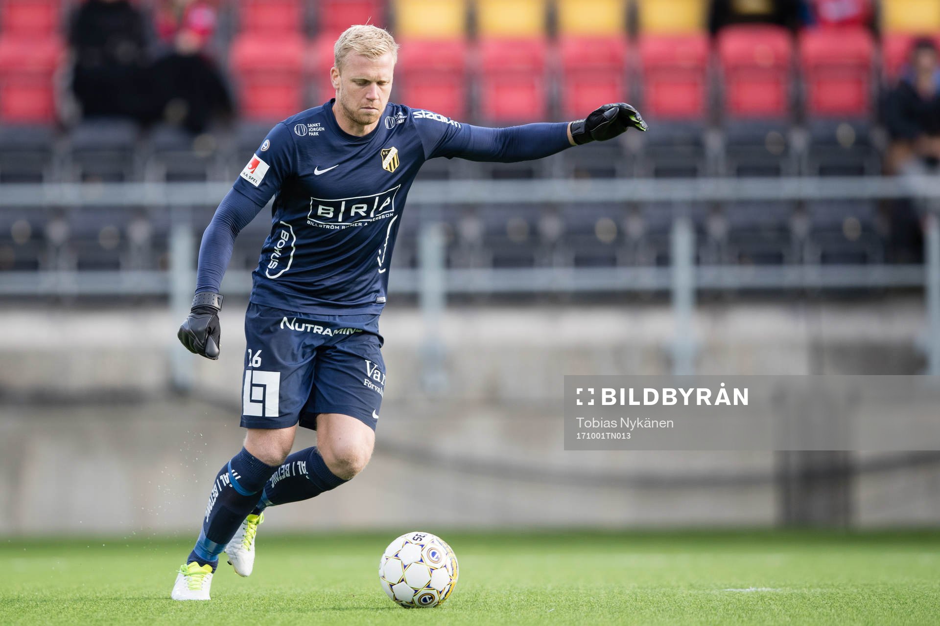 Häckens målvakt Peter Abrahamsson