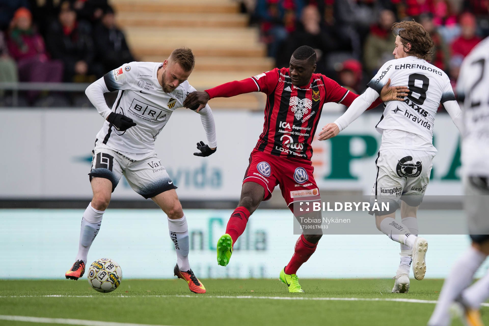 Häckens Alexander Faltsetas och Erik Friberg mot