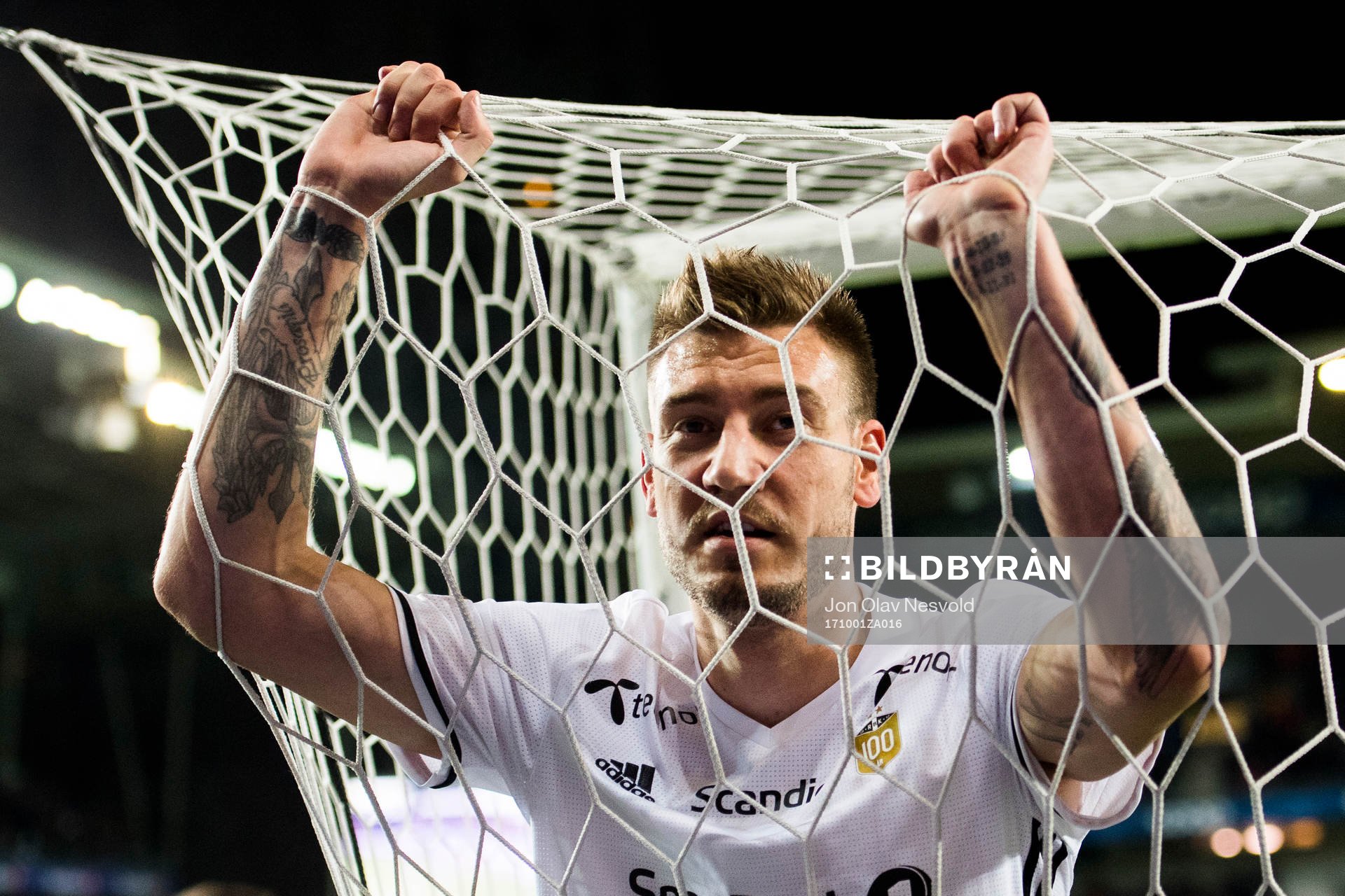 Nicklas Bendtner of Rosenborg