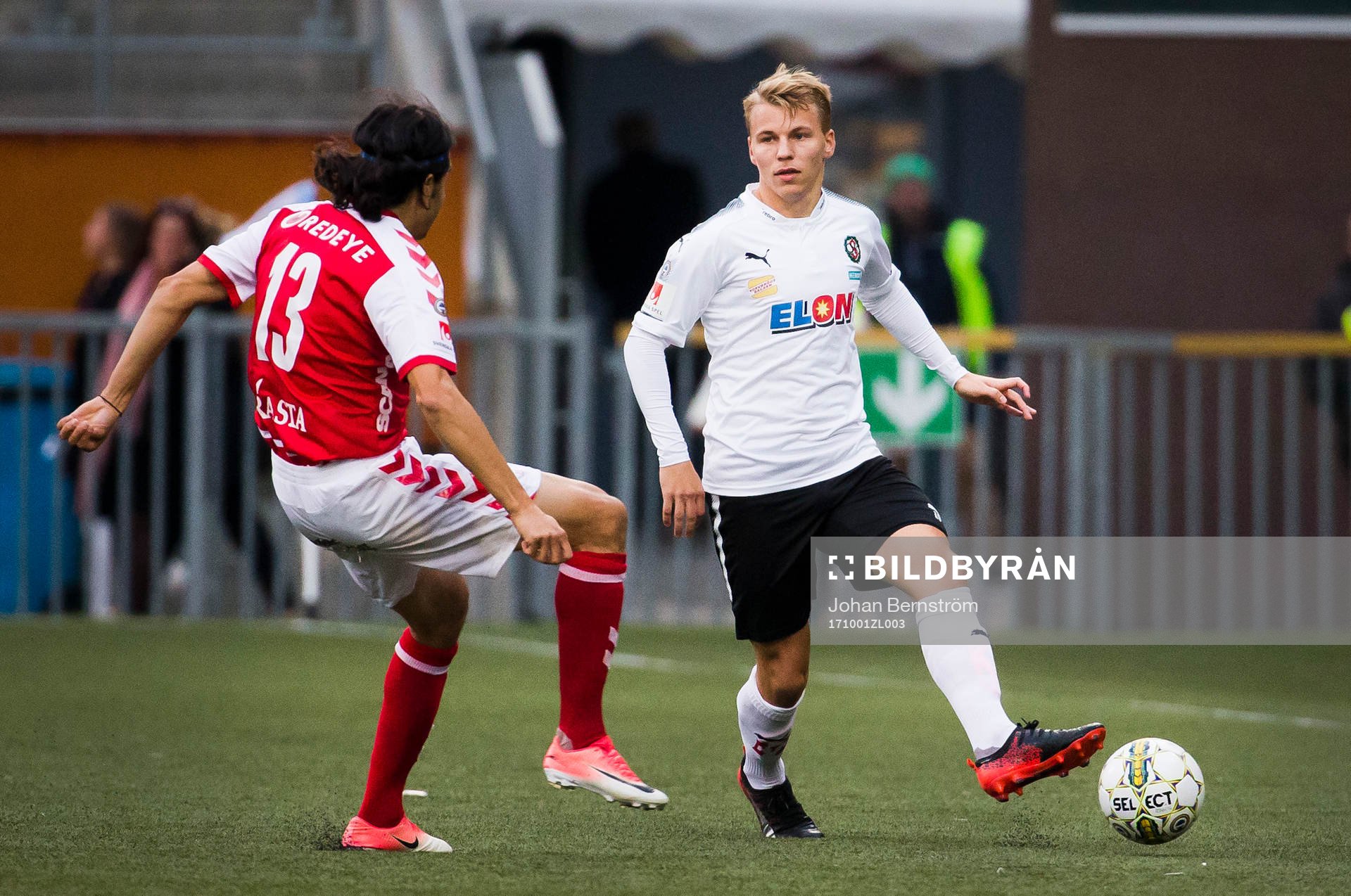 Örebros Sebastian Ring och Kalmars Emin Nouri