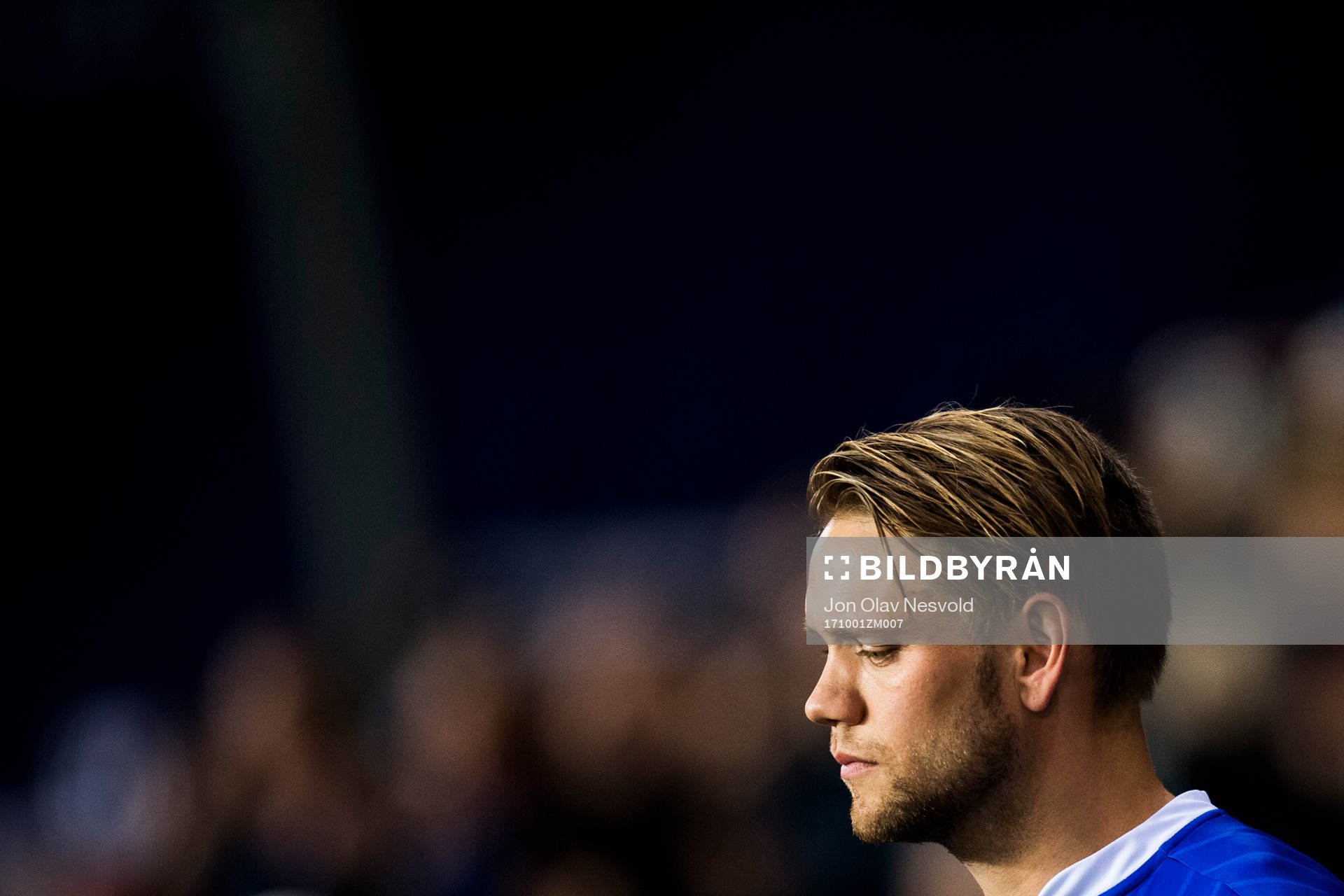 Ole Jørgen Halvorsen of Sarpsborg enters the pitch