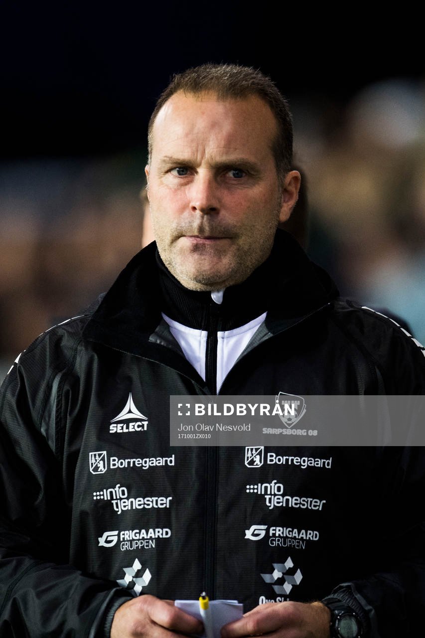Geir Bakke, head coach of Sarpsborg 08