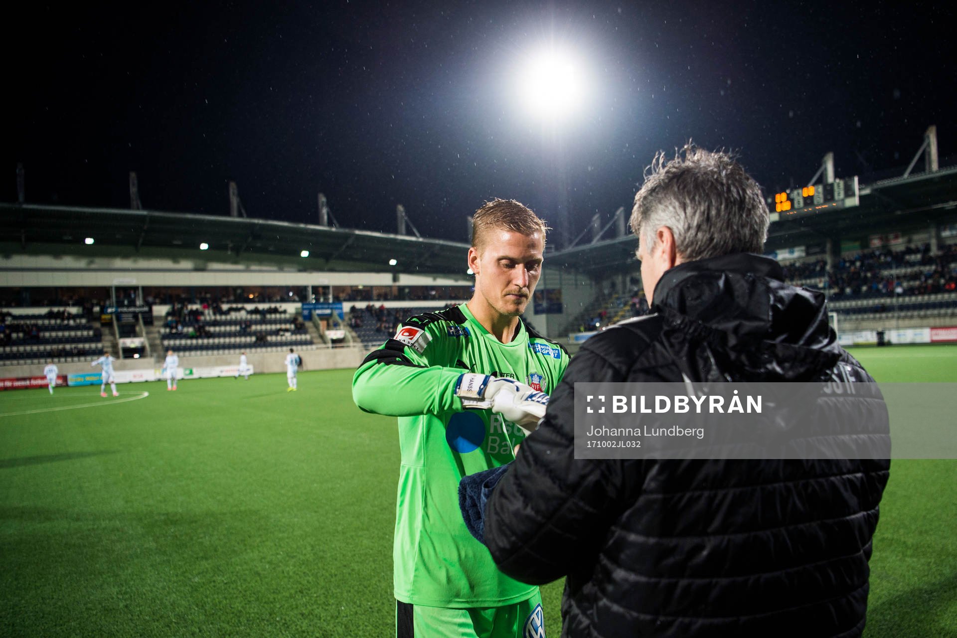 Helsingborgs målvakt Pär Hansson