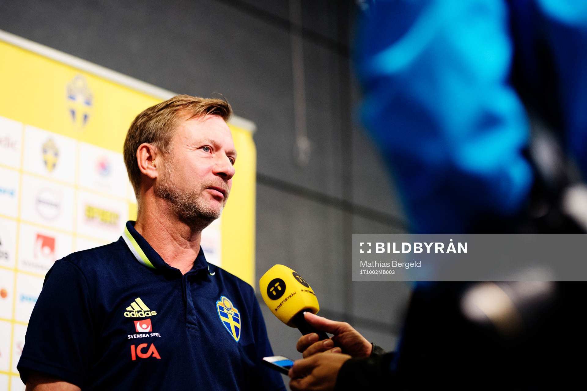 Förbundskapten Peter Gerhardsson