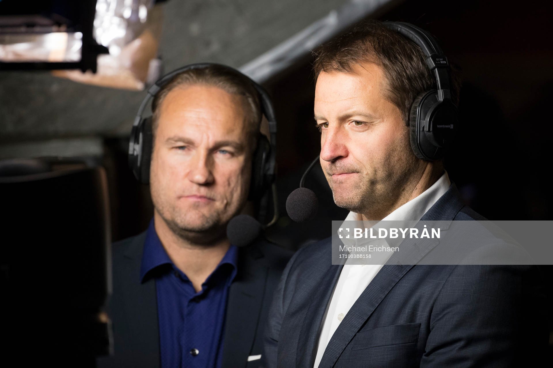 s kommentator Chris Härenstam och expert kommentator