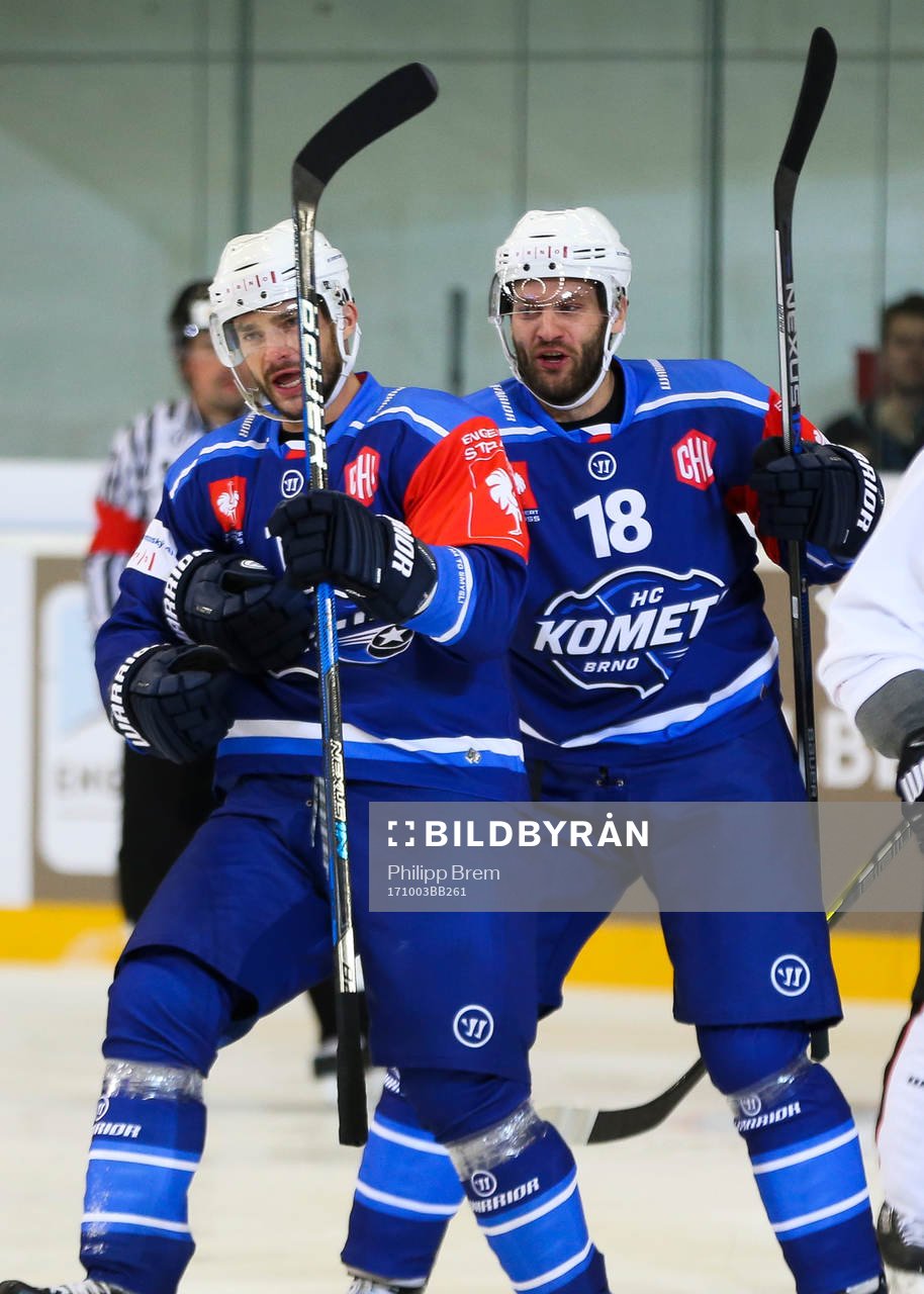Ishockey, CHL BRNO,CZECH REPUBLIC,03.OCT.17 - ICE HOCKEY -