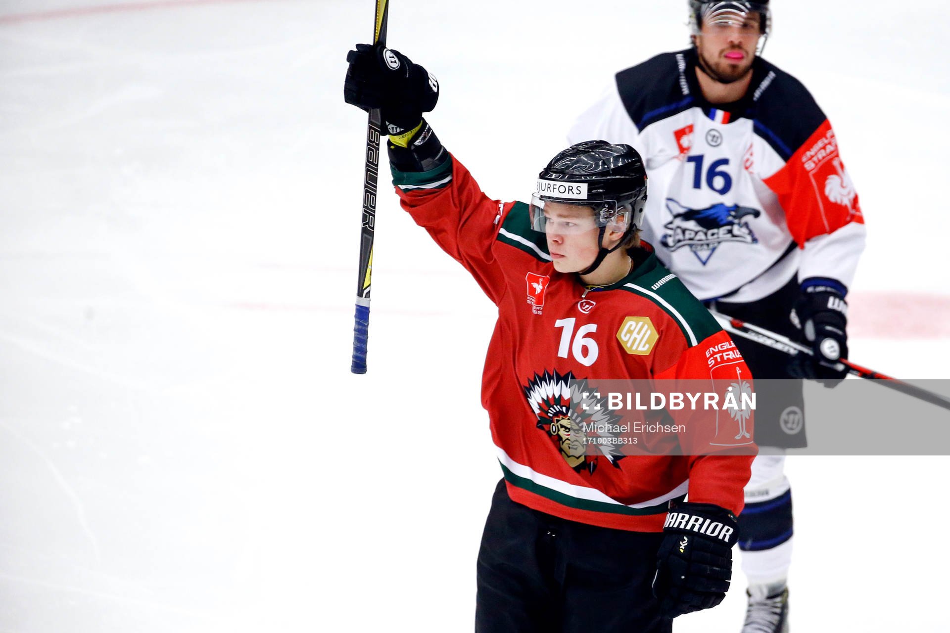 Frölundas Filip Westerlund jublar
