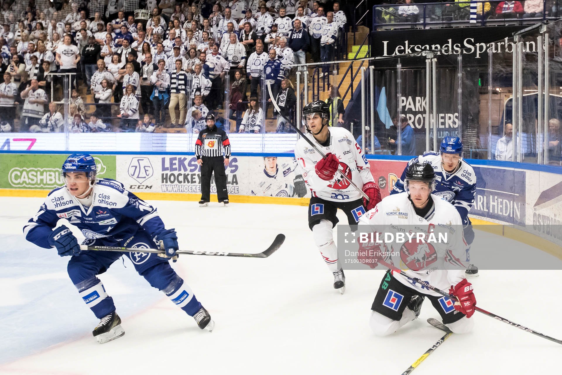 Leksands Oskar Lang Vita Hästens Jesper Samuelsson och