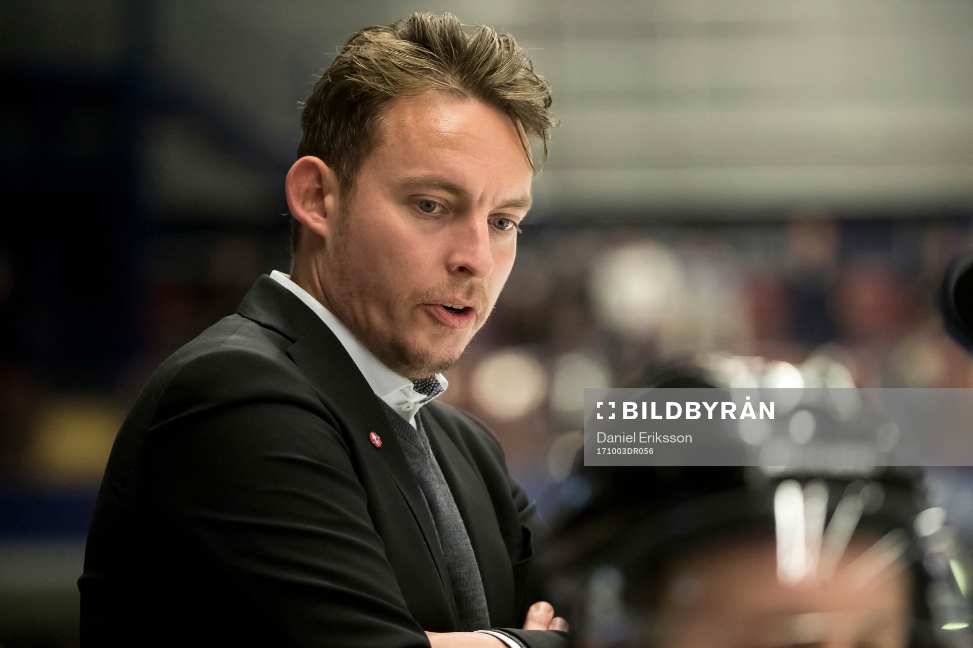 Vita Hästens assisterande tränare Fredrik Eriksson i