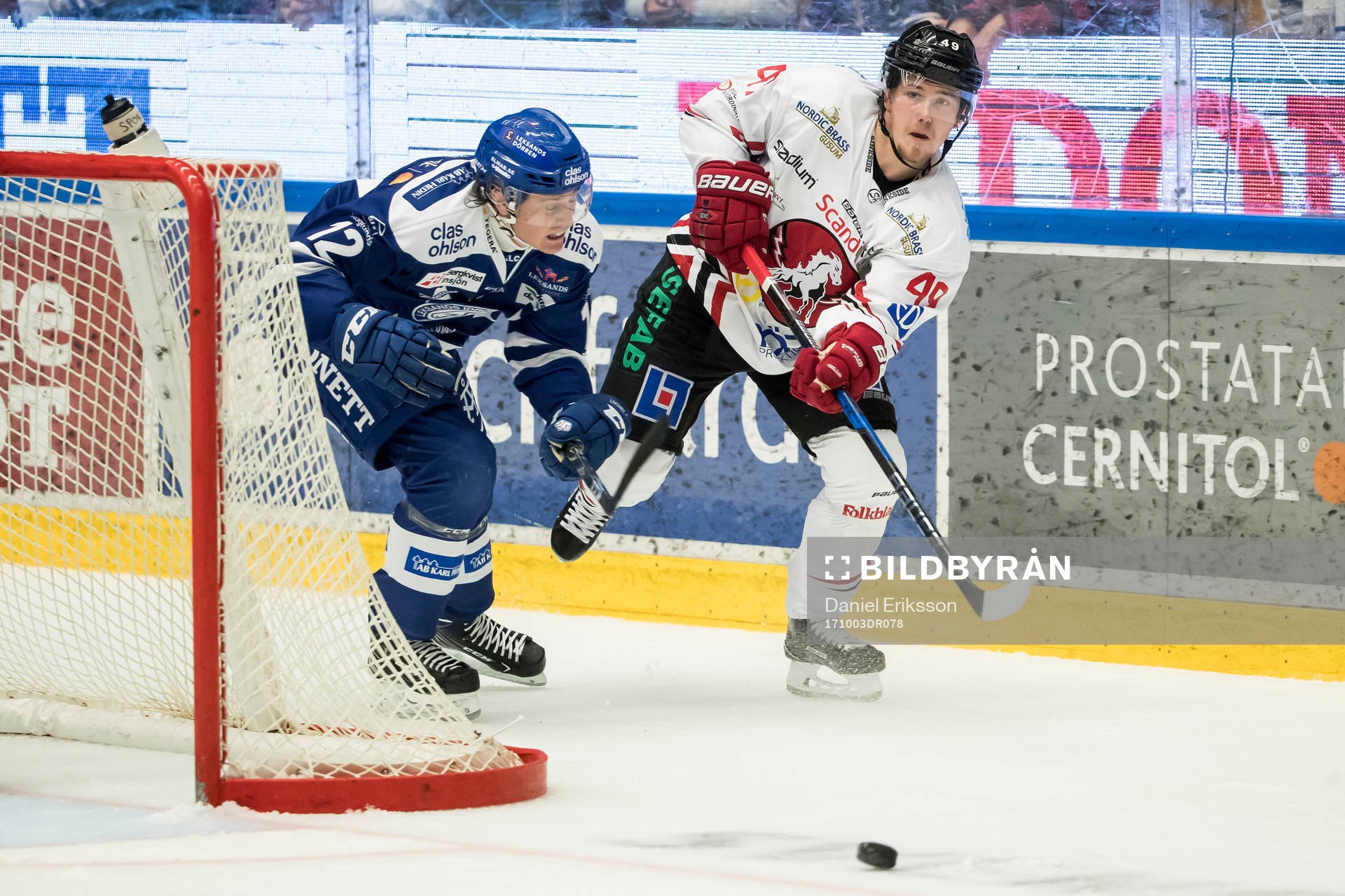 Vita Hästens Christian Kåsastul och Leksands Fredrik