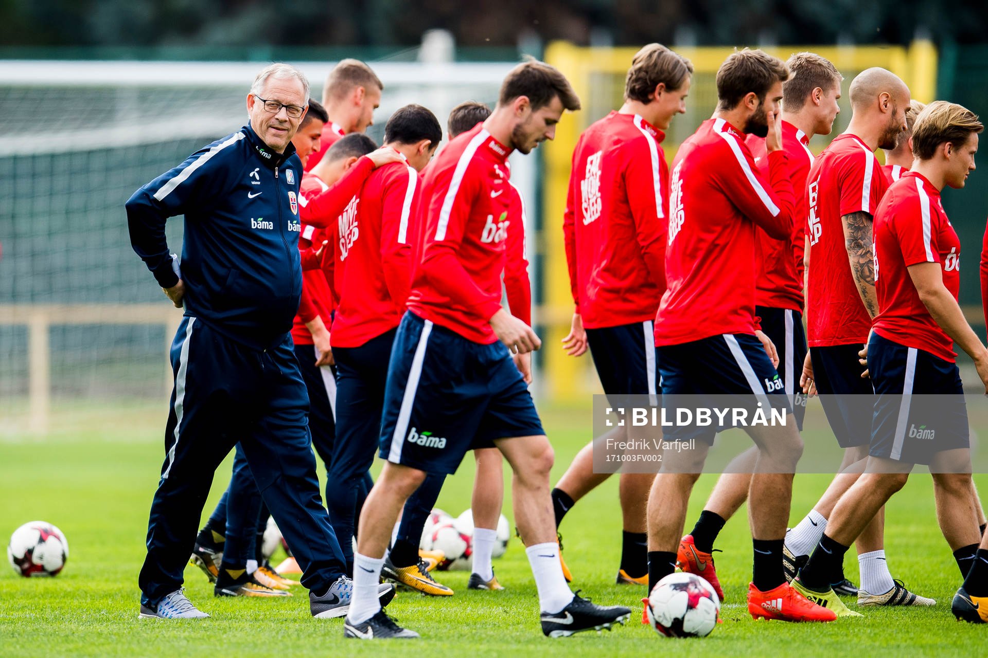 Lars Lagerbäck, head coach of Norway