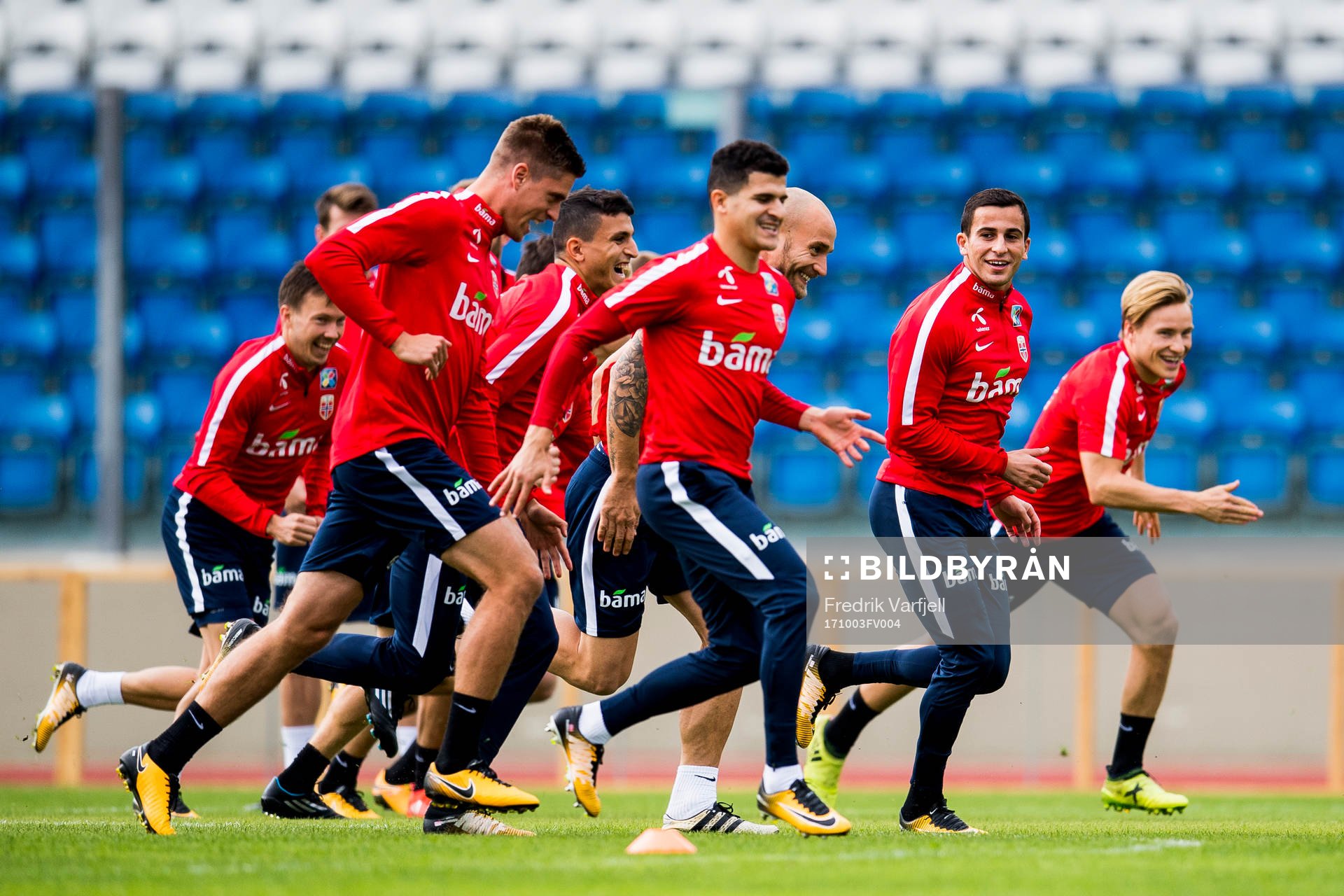 Martin Linnes, Markus Henriksen, Mohamed Amine Elyounoussi,