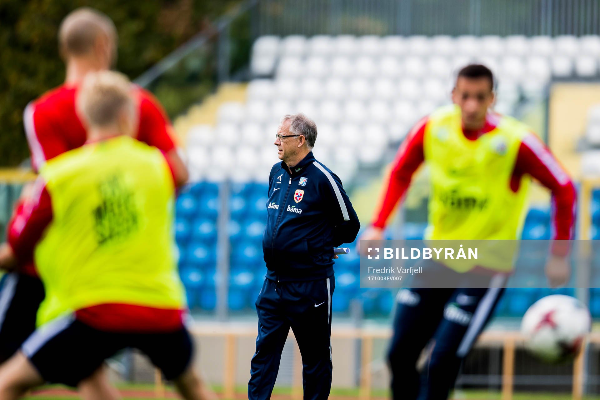 Lars Lagerbäck, head coach of Norway