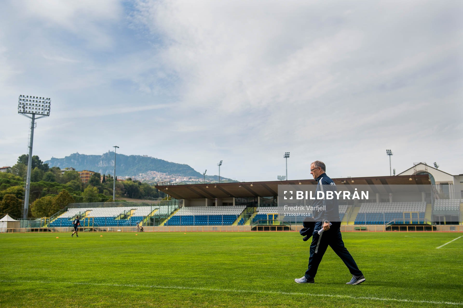 Lars Lagerbäck, head coach of Norway