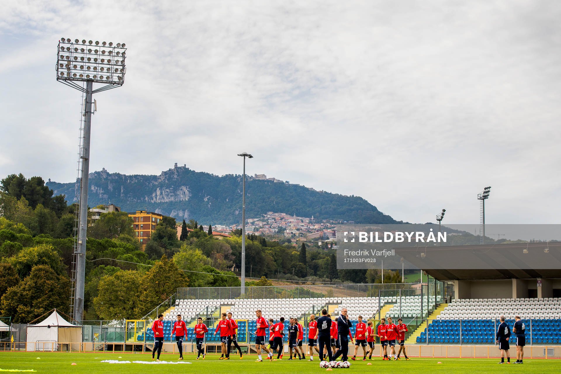 The Norwegian team