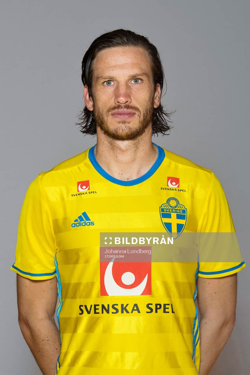 Gustav Svensson, spelare i Sveriges fotbollslandslag