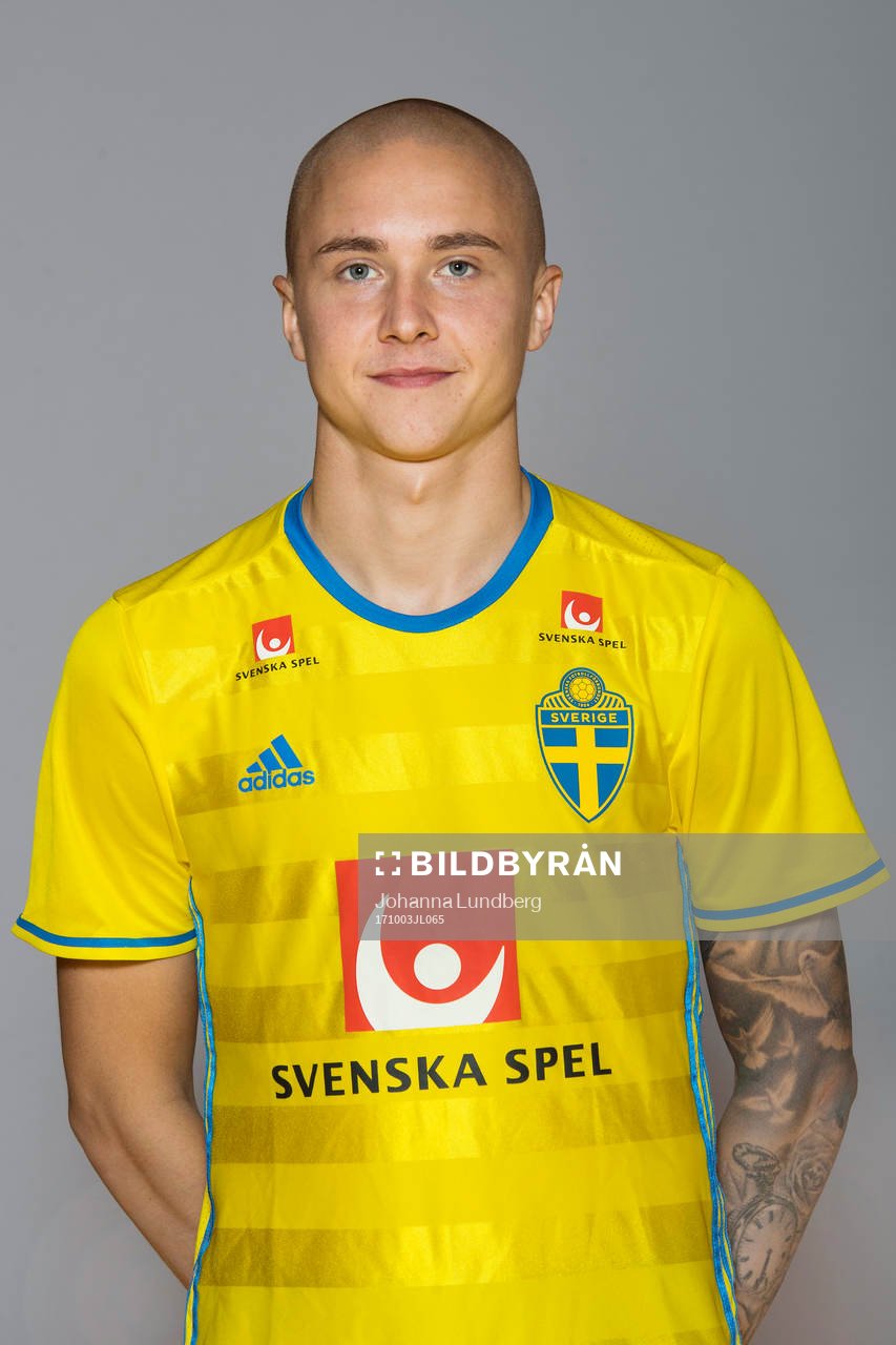 Sebastian Holmén, spelare i Sveriges fotbollslandslag