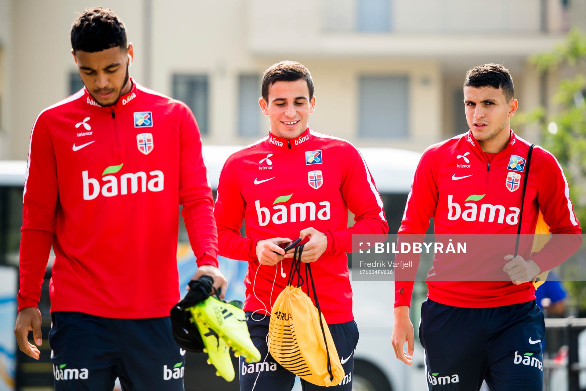 Joshua King, Omar Elabdellaoui and Mohamed Amine Elyounoussi