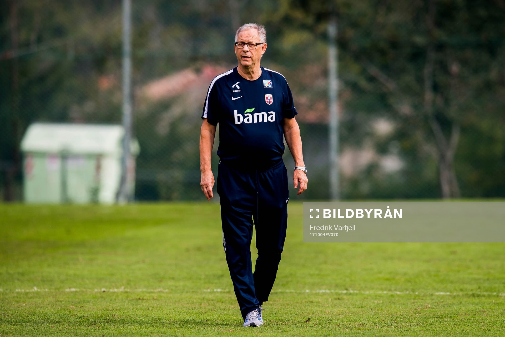 Lars Lagerbäck, head coach of Norway