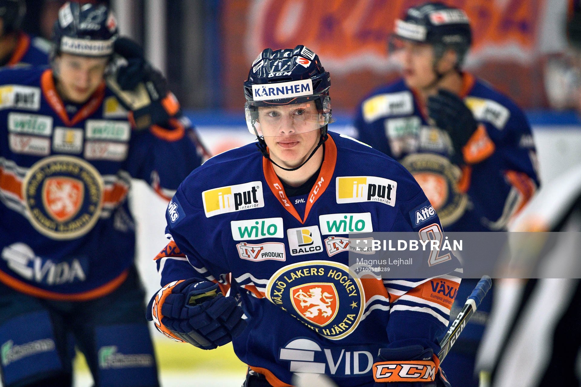Växjös David Madsen jublar