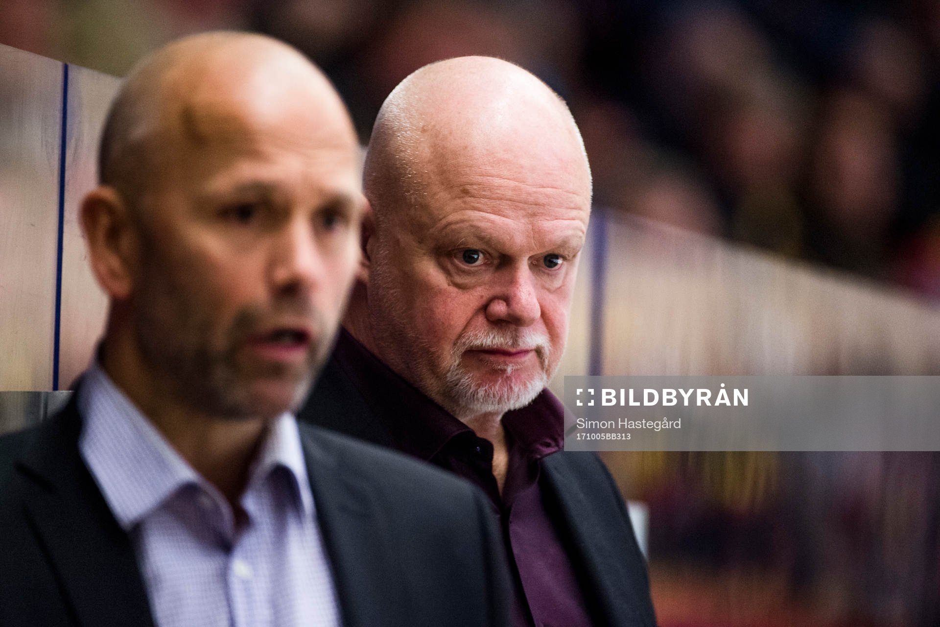 Brynäs assisterande tränare Tommy Sjödin och tränare