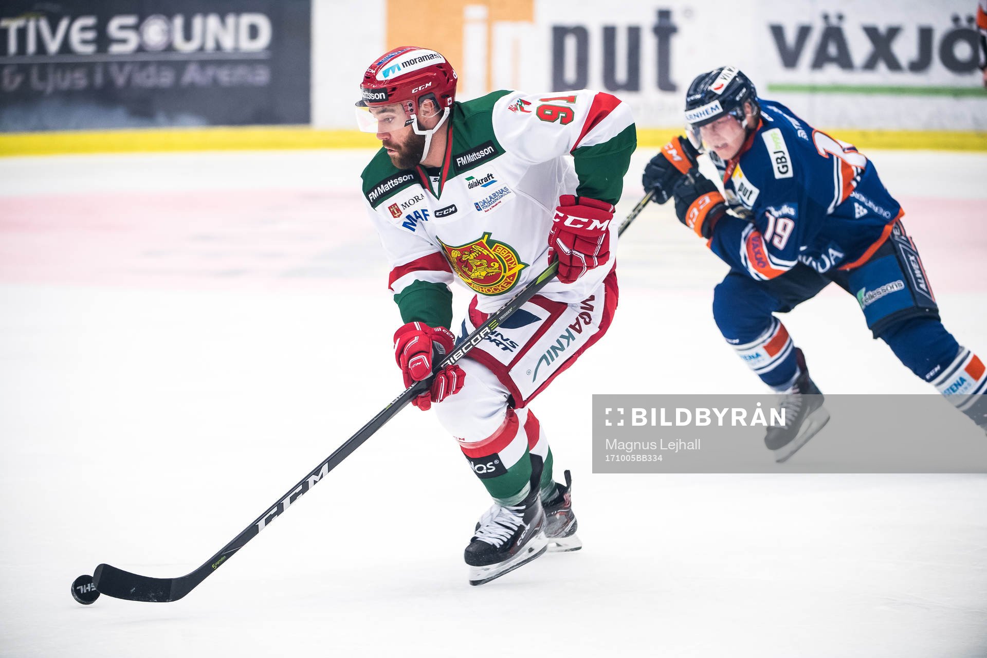 Moras Jacob Lagacé och Växjös Tuomas Kiiskinen