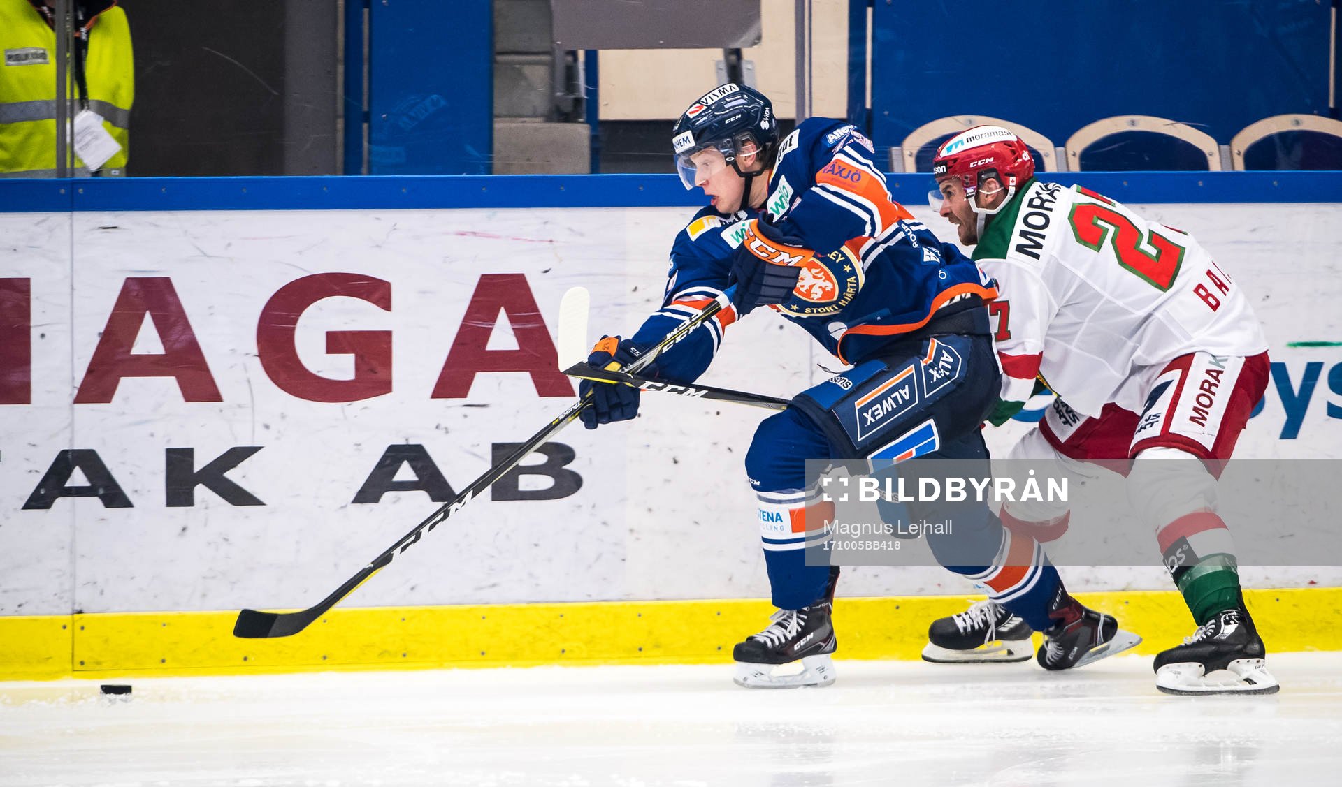 Växjös David Madsen och Moras Matt Bailey