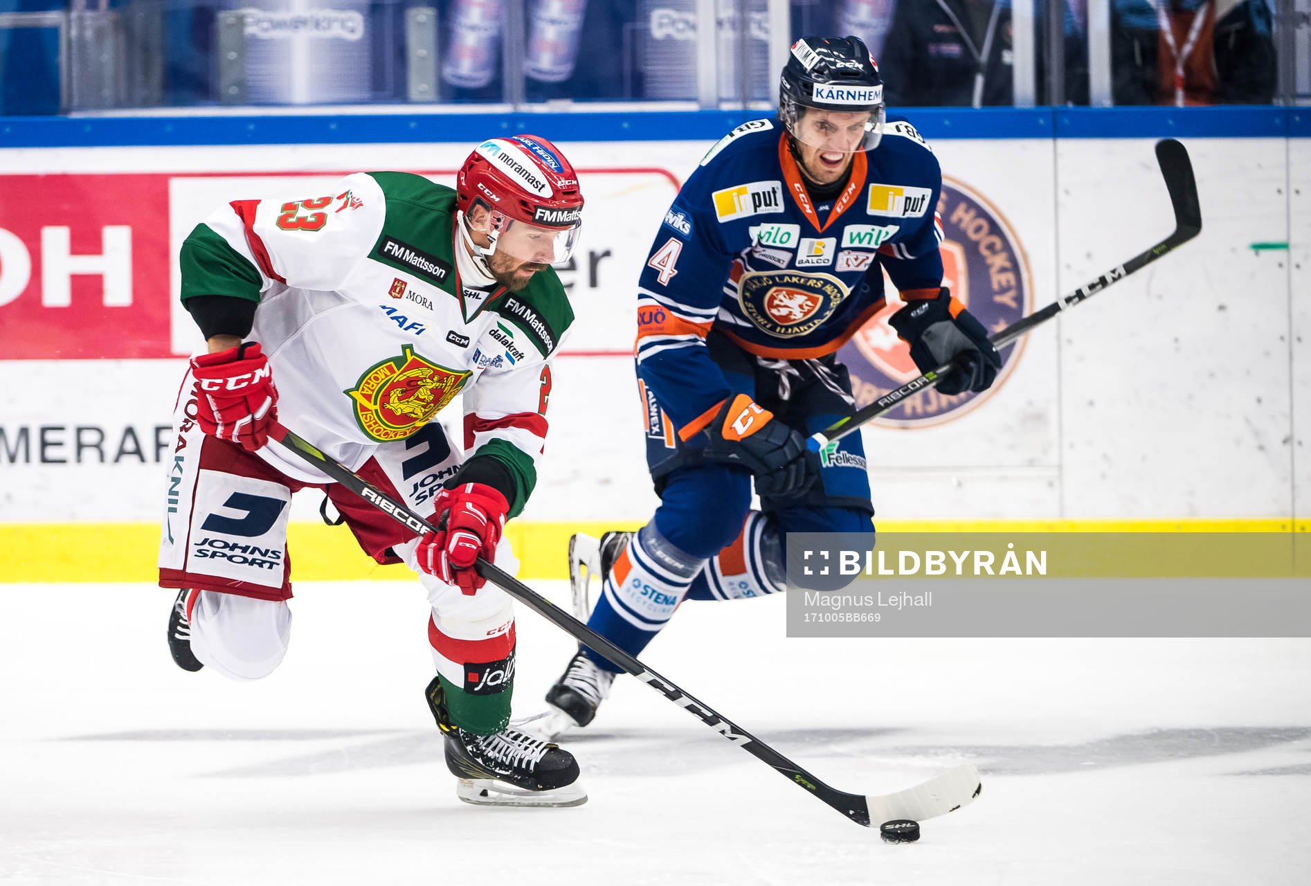 Moras Tomas Skogs och Växjös Peter Andersson