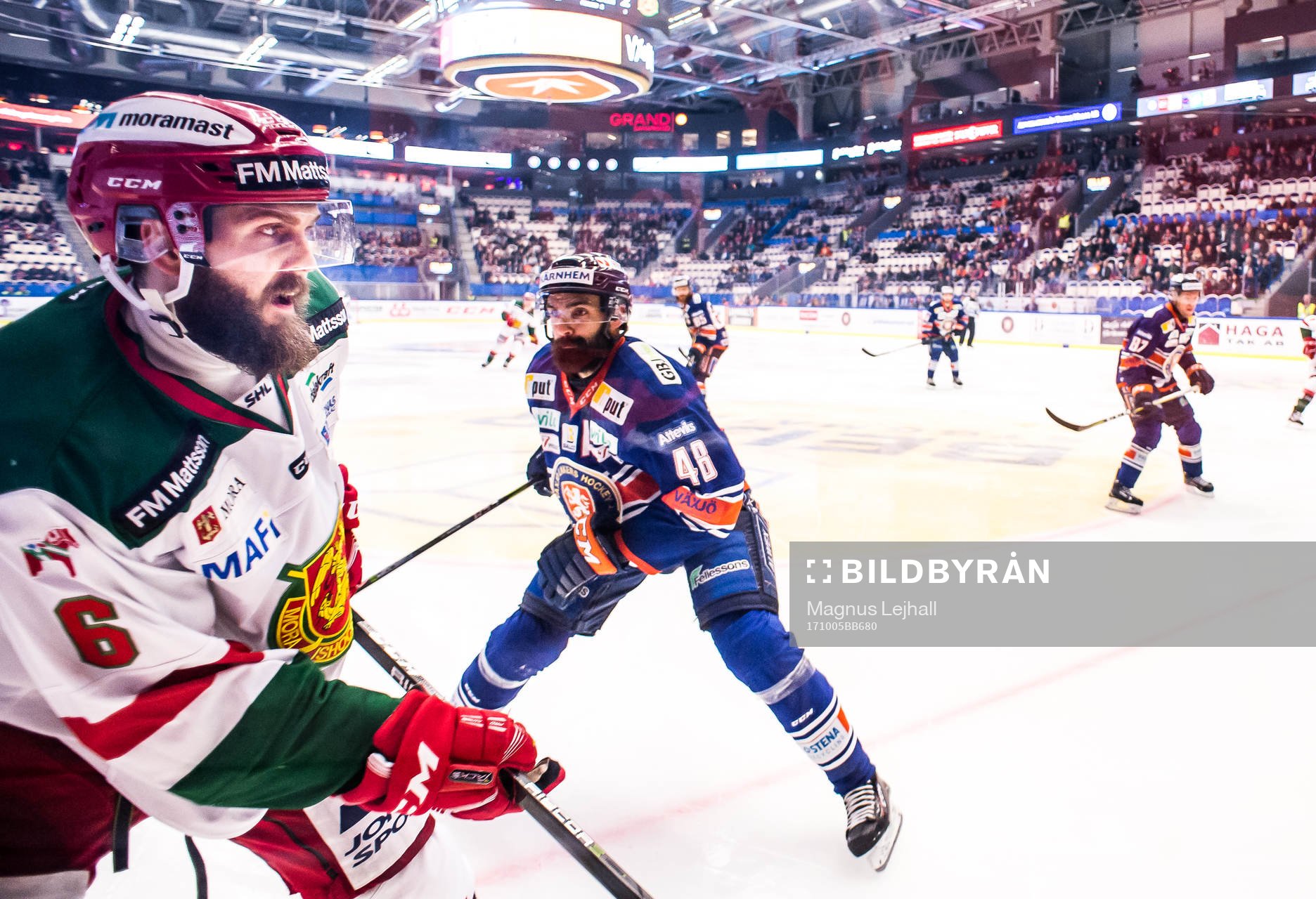 Moras Steven Seigo och Växjös Daniel Rahimi