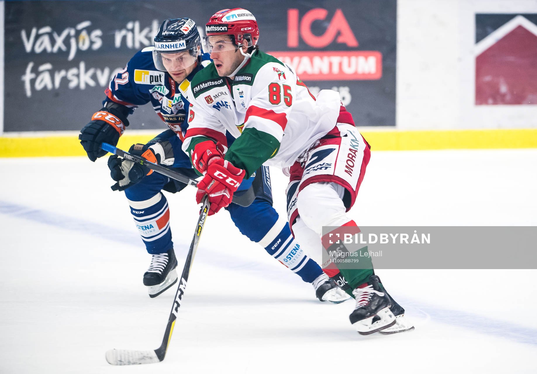 Moras Michael Haga 0ch Växjös Janne Pesonen