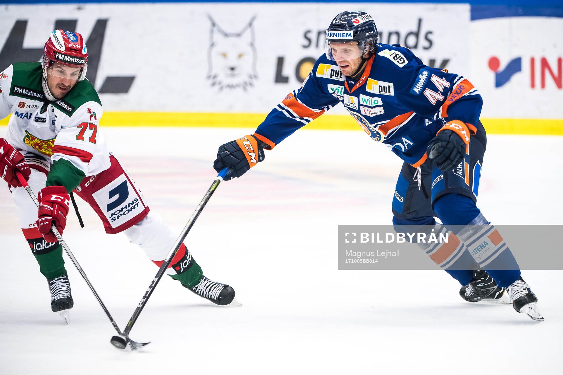 Moras Keaton Ellerby och Växjös Peter Andersson