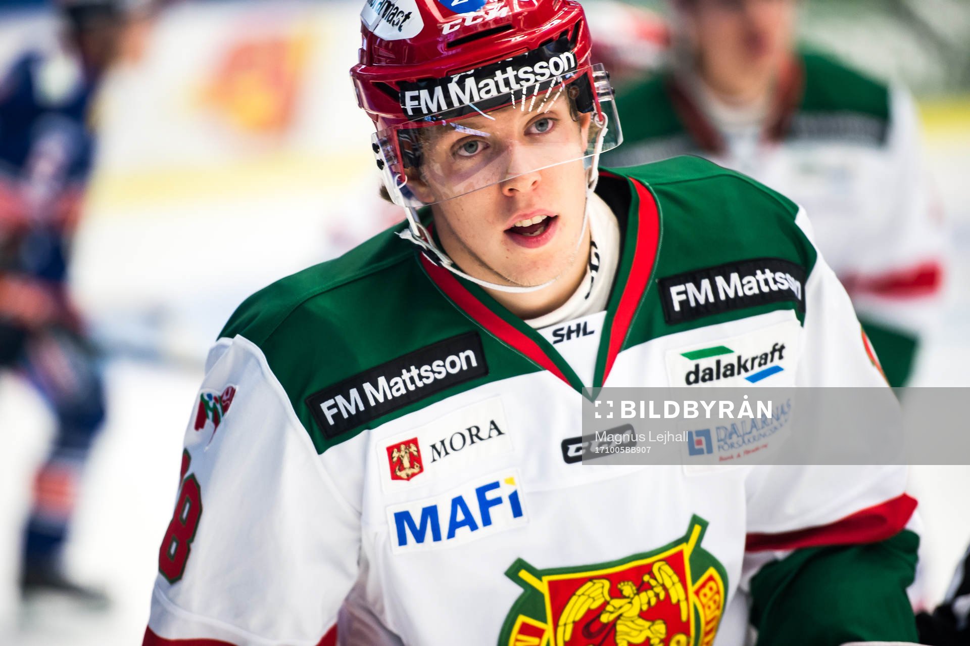 Moras Emil Aronsson jublar