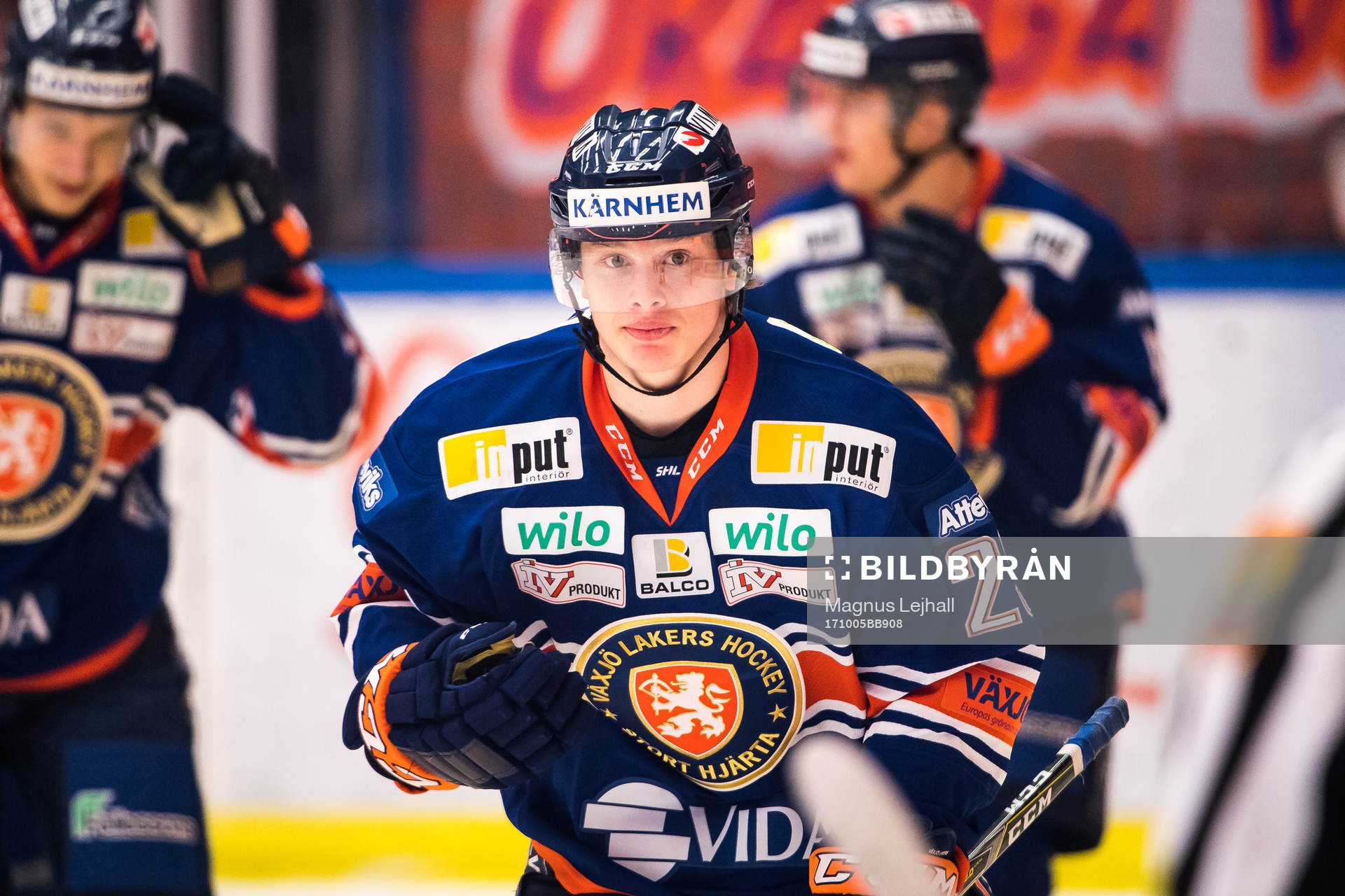Växjös David Madsen jublar