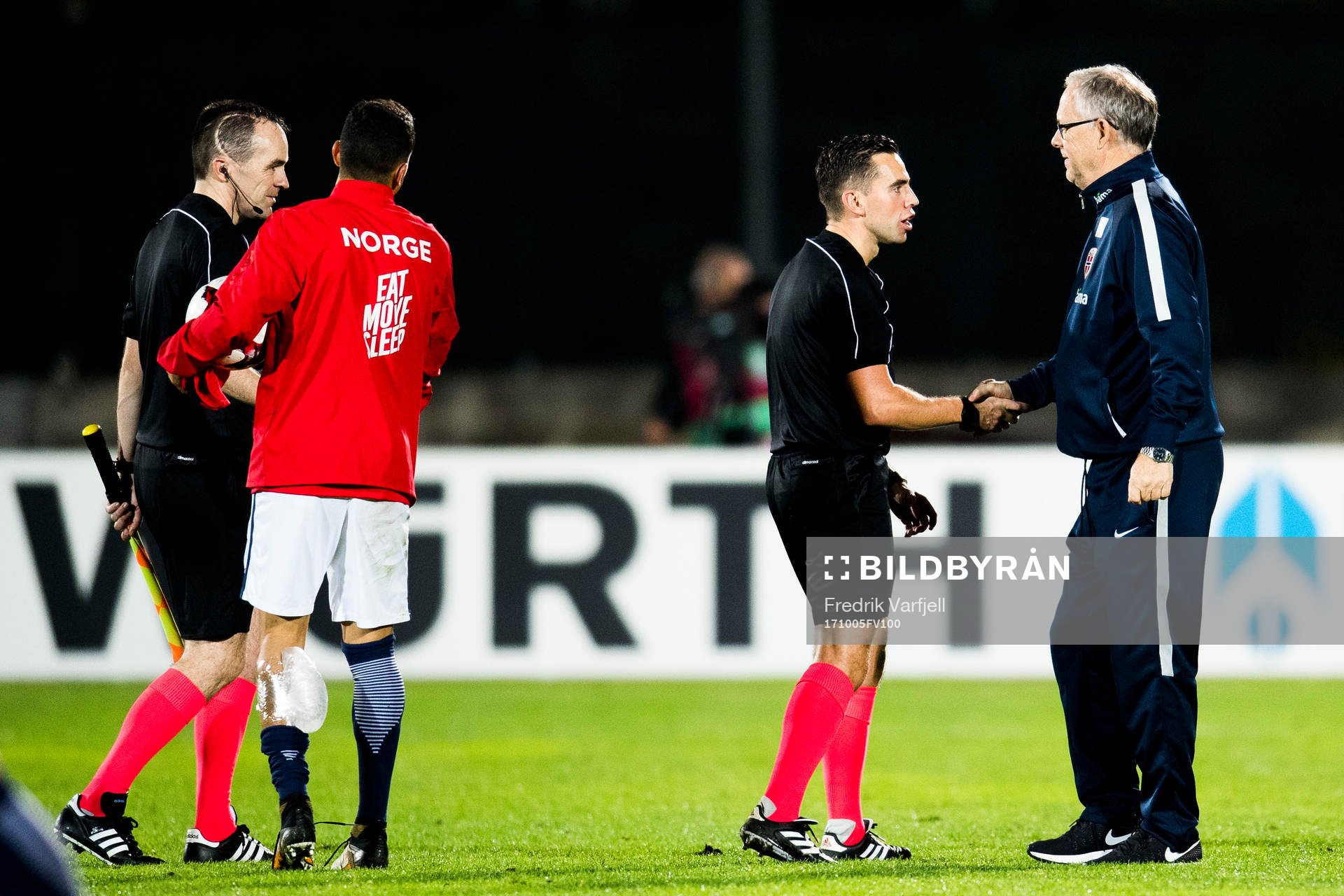 Lars Lagerbäck, head coach of Norway