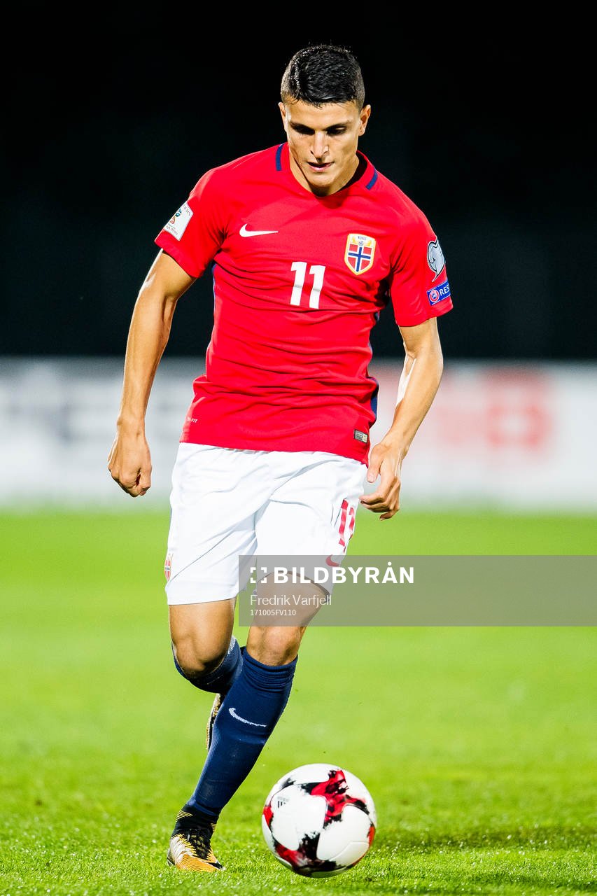 during the FIFA World Cup Qualifier match between San