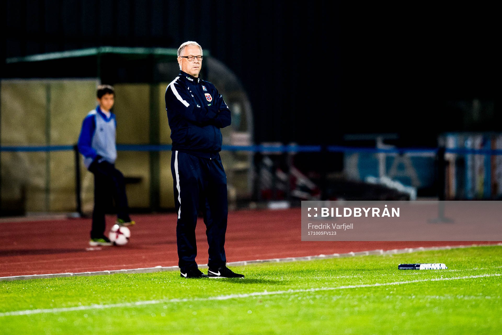 Lars Lagerbäck, head coach of Norway