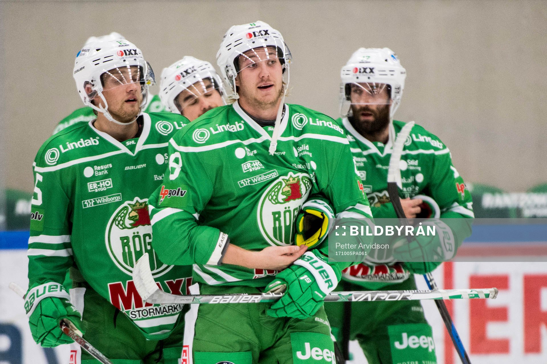Rögles Linus Sandin deppar