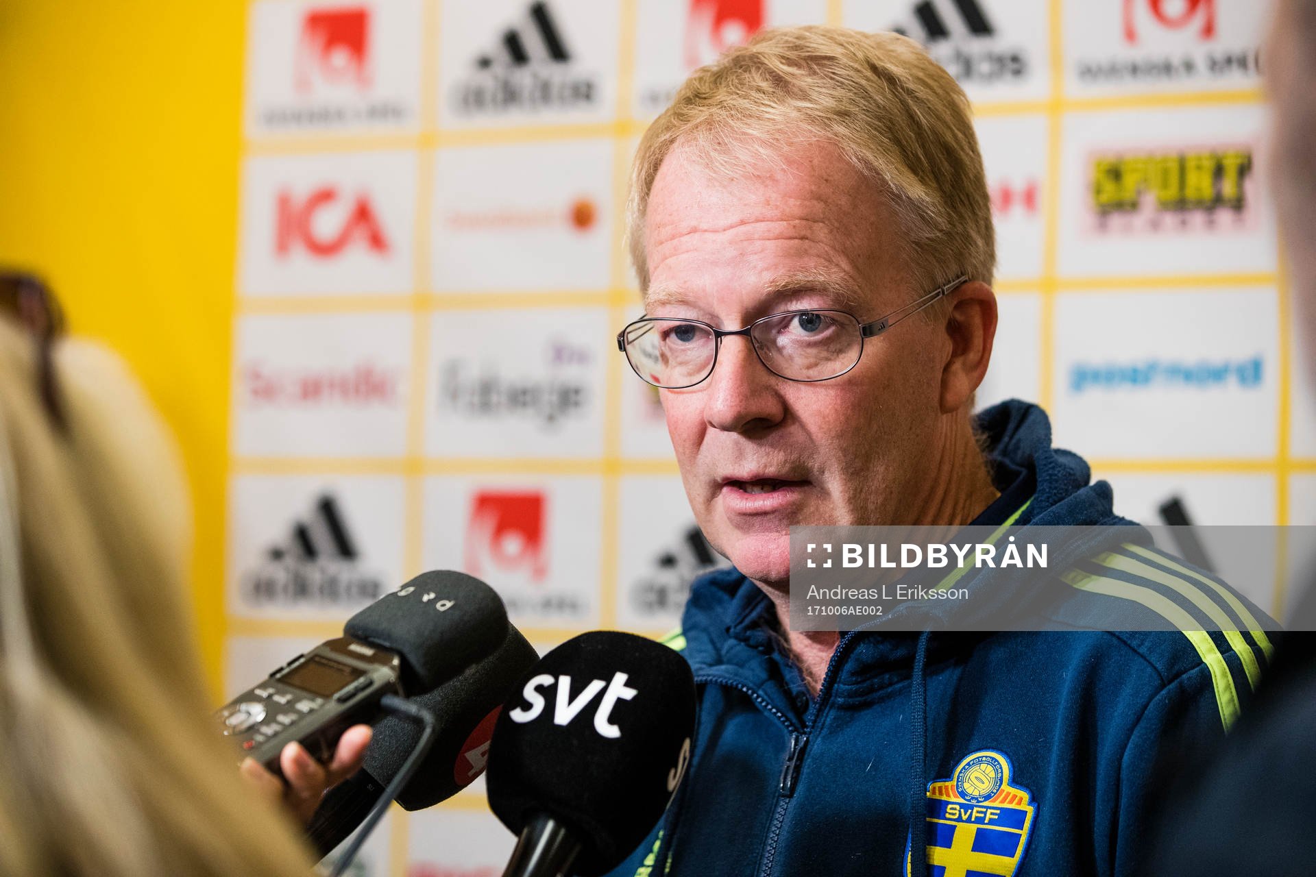 Sveriges scout Lasse Jacobsson