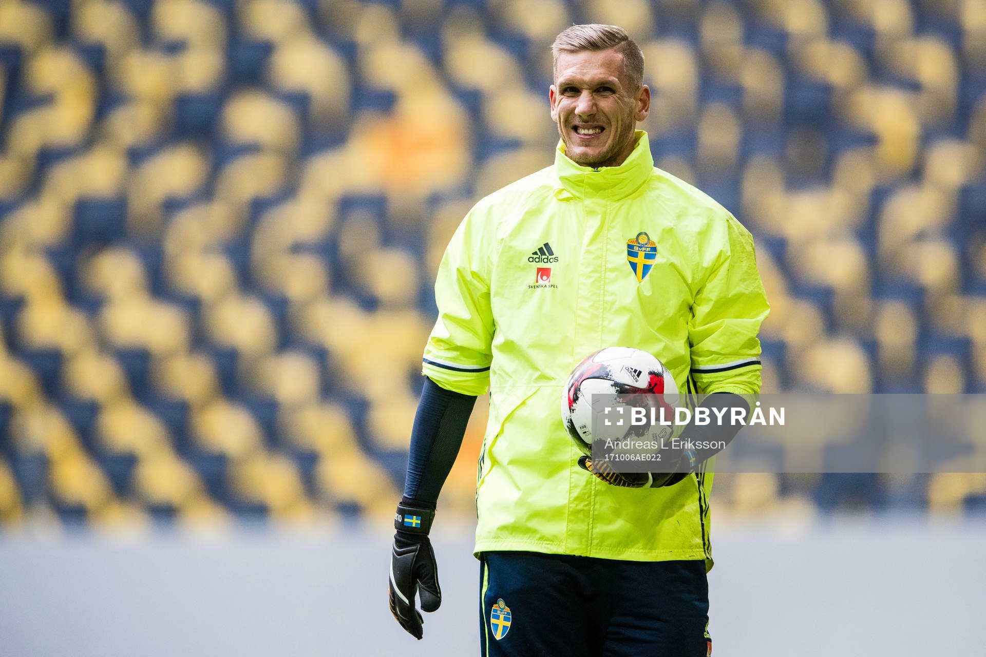 Sveriges målvakt Robin Olsen