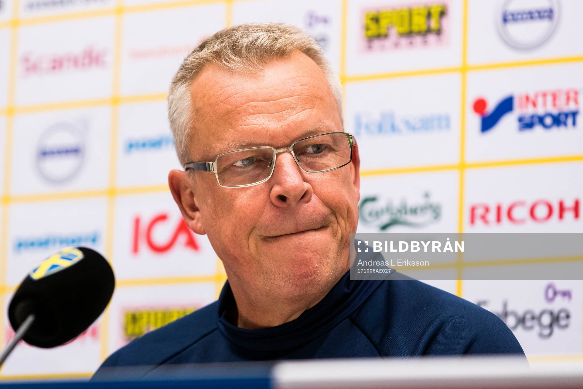 Sveriges förbundskapten Janne Andersson