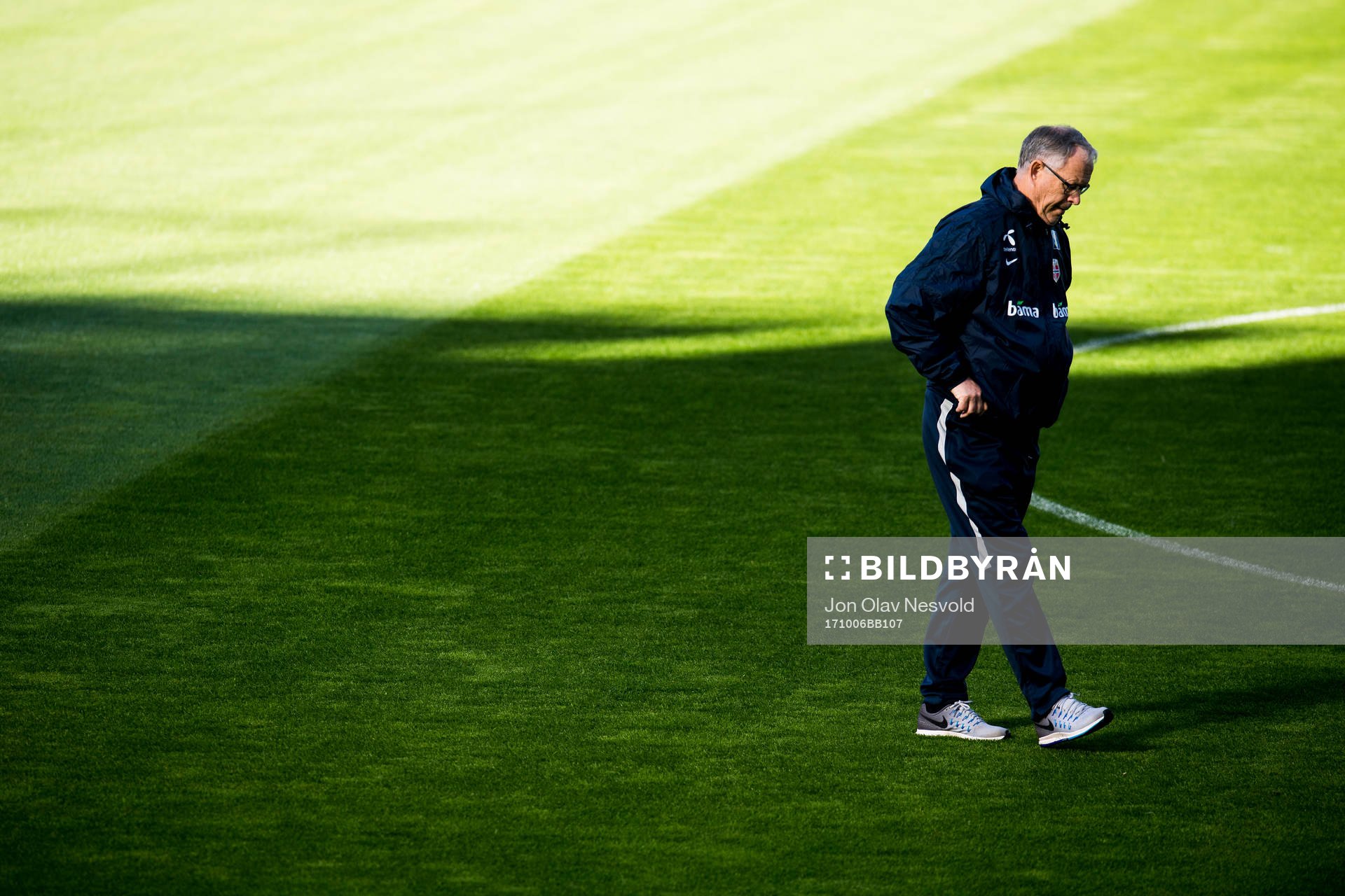 Lars Lagerbäck, head coach of Norway