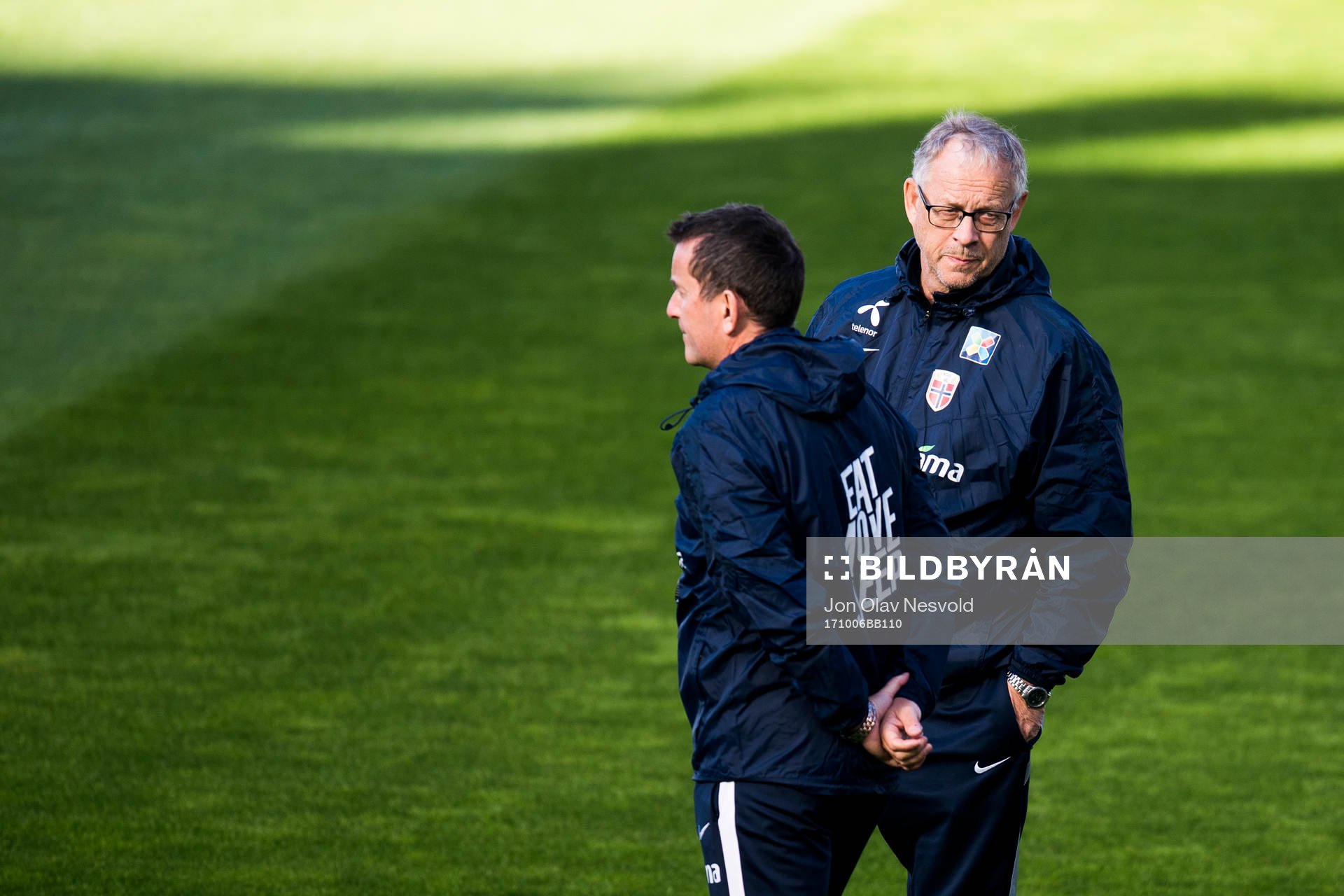 Lars Lagerbäck, head coach of Norway
