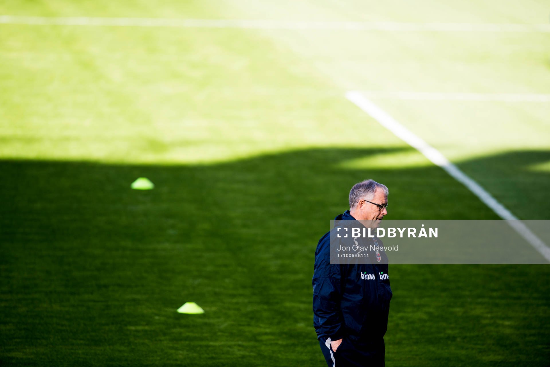 Lars Lagerbäck, head coach of Norway