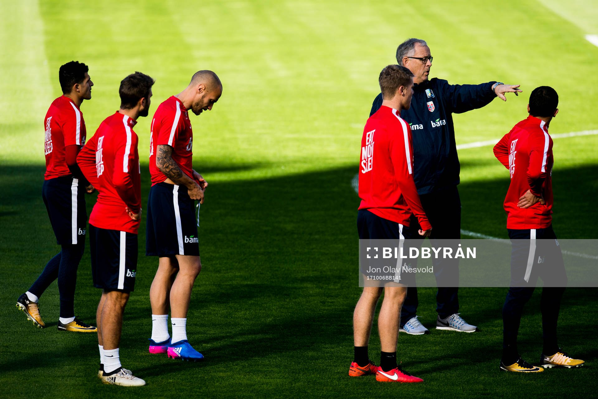 Lars Lagerbäck, head coach of Norway