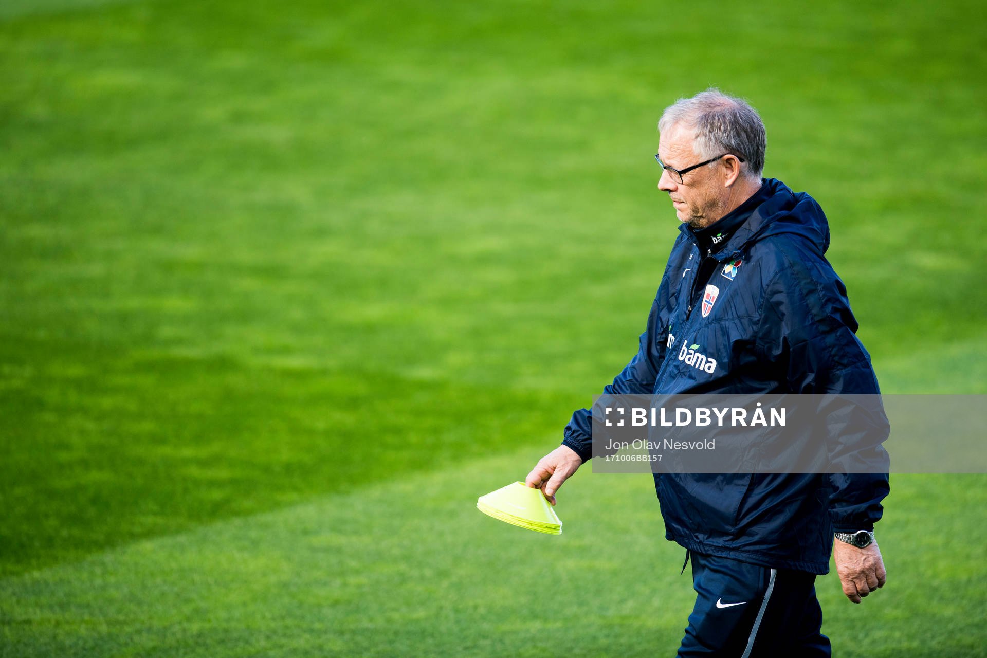 Lars Lagerbäck, head coach of Norway