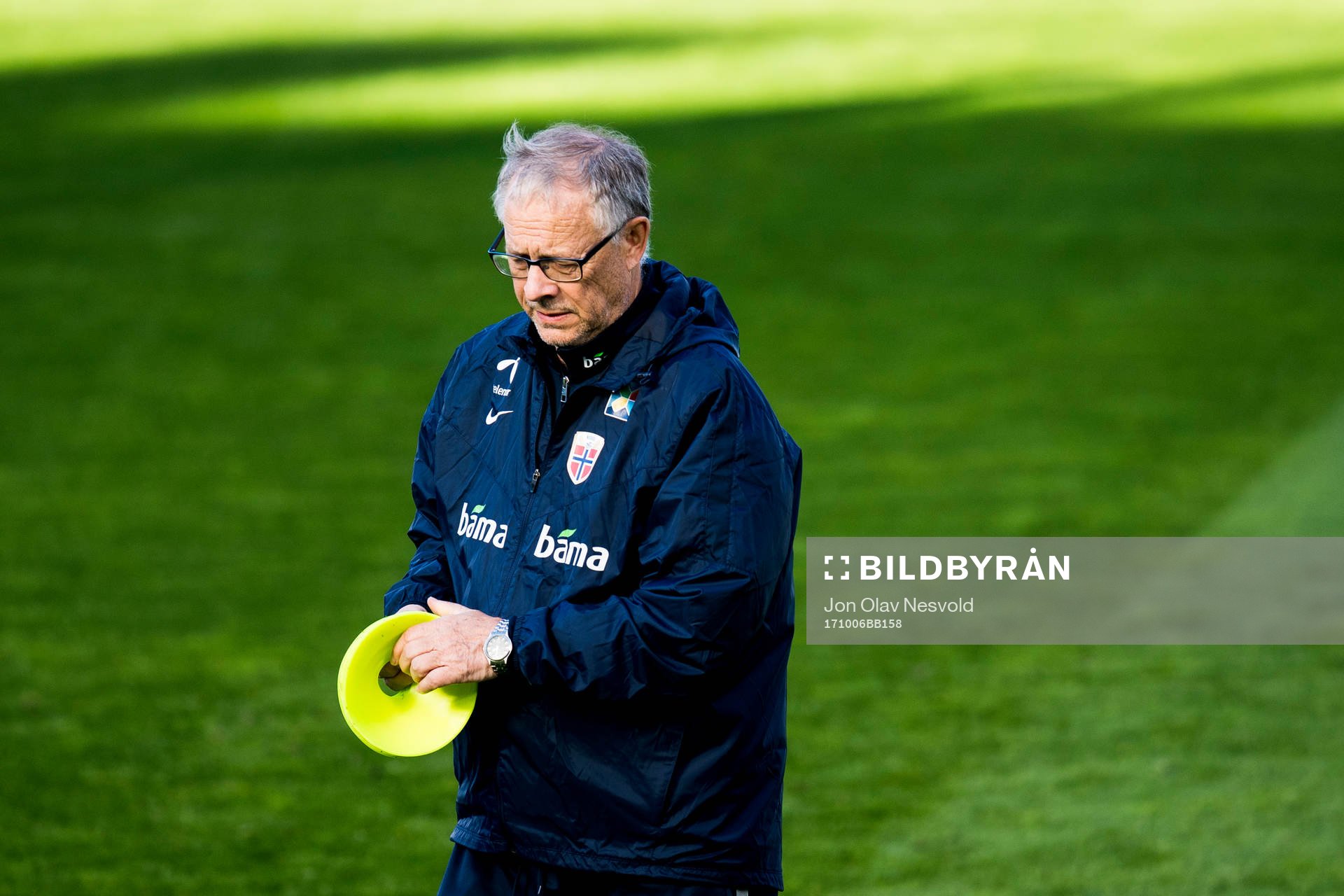 Lars Lagerbäck, head coach of Norway