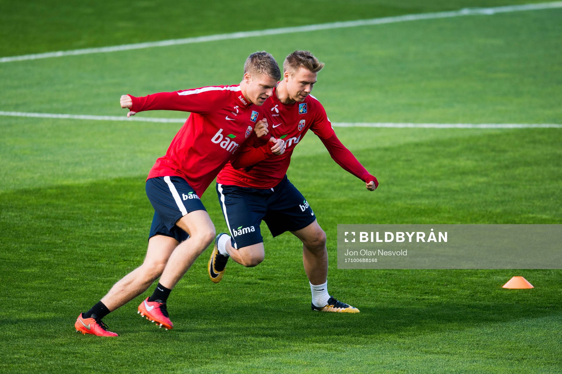Sigurd Rosted and Alexander Toft Søderlund of Norway